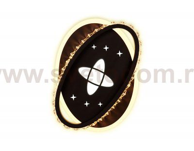 Настенный светильник бра Ambrella FA233 CF/S кофе/песок LED 4200K/6400K 30W 210*260*50 ACRYLICA