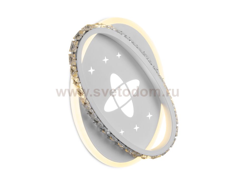 Настенный светильник бра Ambrella FA234 WH белый LED 4200K/4200K/6400K 30W 210*260*50 ACRYLICA