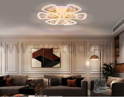 Потолочный светодиодный светильник с пультом Ambrella FA2923 FA