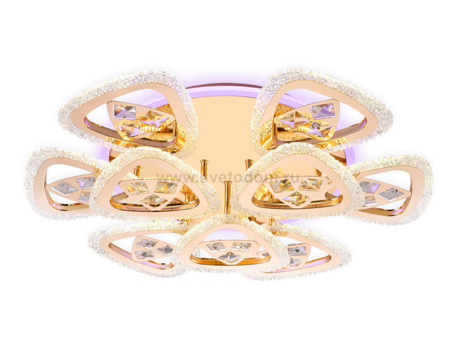 Потолочный светодиодный светильник с пультом Ambrella FA2923 FA