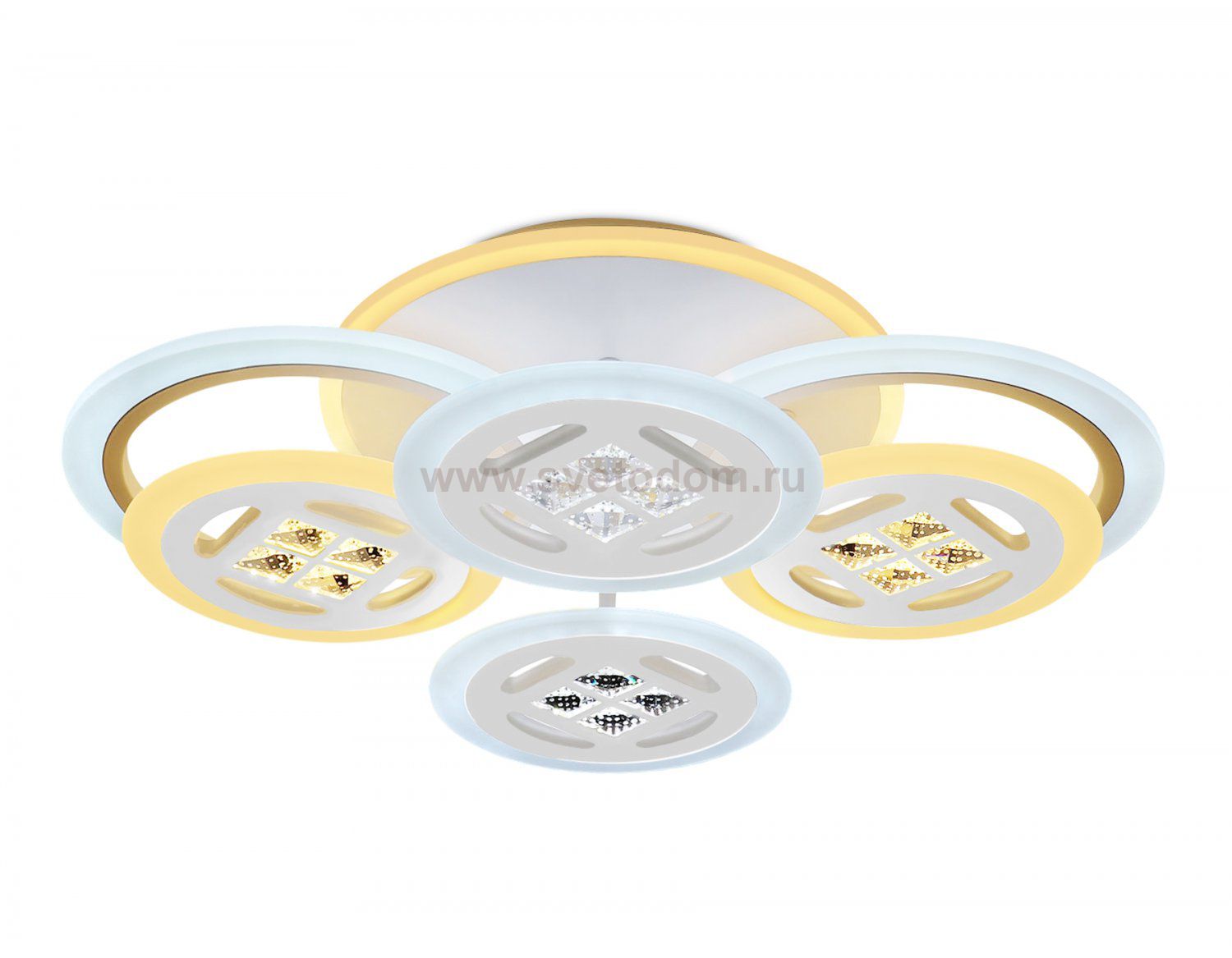 Потолочный светодиодный светильник с пультом Ambrella FA2951 FA