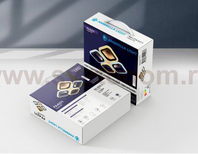 Потолочный светодиодный светильник с пультом Ambrella FA2951 FA