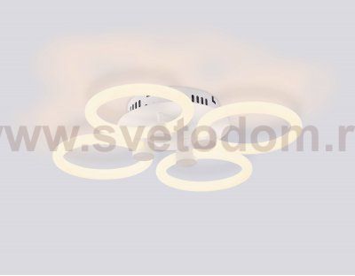Потолочный светодиодный светильник с пультом Ambrella FA3808 FA