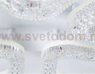 Потолочный светодиодный светильник с RGB подсветкой и пультом Ambrella FA3925 FA