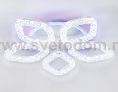 Потолочный светодиодный светильник с RGB подсветкой и пультом Ambrella FA3925 FA