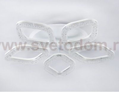 Потолочный светодиодный светильник с RGB подсветкой и пультом Ambrella FA3925 FA