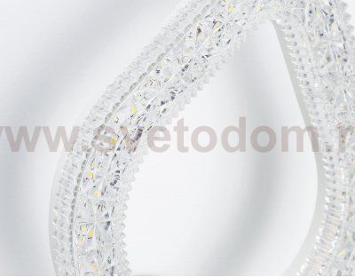 Потолочный светодиодный светильник с RGB подсветкой и пультом Ambrella FA3925 FA