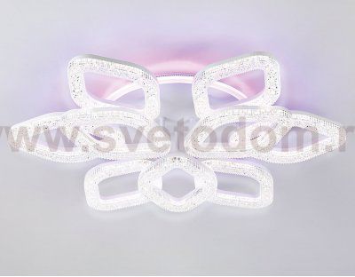 Потолочный светодиодный светильник с RGB подсветкой и пультом Ambrella FA3929 FA