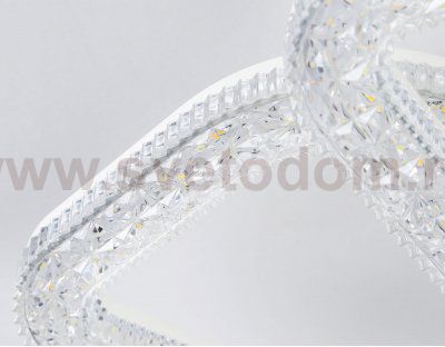 Потолочный светодиодный светильник с RGB подсветкой и пультом Ambrella FA3929 FA