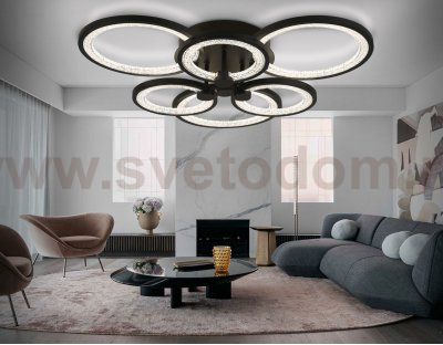 Потолочный светодиодный светильник с пультом Ambrella FA4092 FA