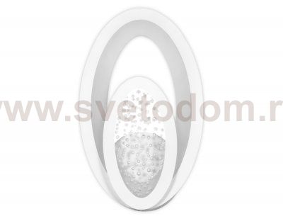 Настенный светильник бра Ambrella FA421 WH белый 3000K+6400K 21W 160*260*60 ACRYLICA