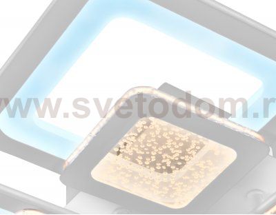 Люстра потолочная Ambrella FA427/4 WH белый 176W 470*470*80 (ПДУ РАДИО 2.4) ACRYLICA