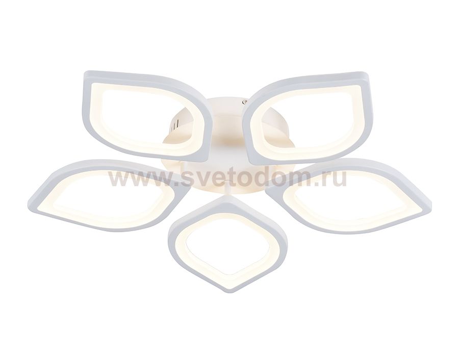 Люстра потолочная Ambrella FA444/5 WH белый 60W 4200K 580*580*80 (Без ПДУ) ACRYLICA