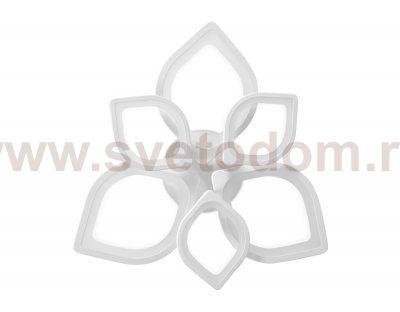 Люстра потолочная Ambrella FA445/6 WH белый 87W 3000K/6400K 710*710*120 (Без ПДУ) ACRYLICA