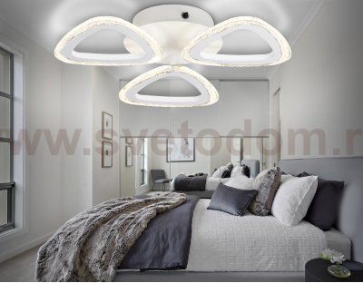 Потолочный светодиодный светильник с пультом Ambrella FA4508 FA