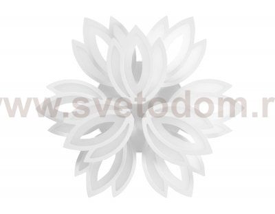 Люстра потолочная Ambrella FA457/6+3 WH белый 180W 3000K/6400K D640*110 (Без ПДУ) ACRYLICA