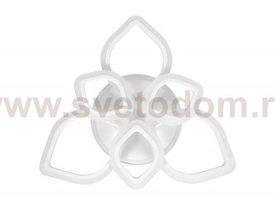 Люстра потолочная Ambrella FA515/3+3 WH белый 126W+28W 700*700*120 (ПДУ РАДИО 2.4) ACRYLICA