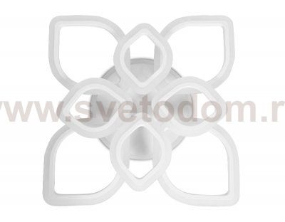 Люстра потолочная Ambrella FA517/4+4 WH белый 168W+28W 730*730*120 (ПДУ РАДИО 2.4) ACRYLICA