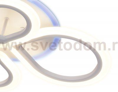 Люстра потолочная Ambrella FA521/4 WH белый 88W+7W 650*410*80 (ПДУ РАДИО 2.4) ACRYLICA