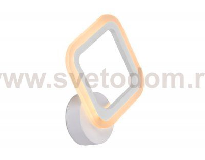 Настенный светильник бра Ambrella FA539 WH белый 6400K/3000K/4200K 15W 260*230*60 ACRYLICA