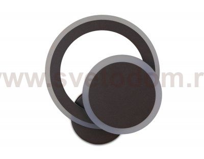 Настенный светильник бра Ambrella FA561 CF/S кофе/песок LED 3000K/6400K 24W 200*200*60 ACRYLICA