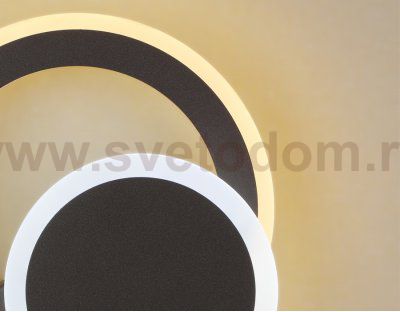 Настенный светильник бра Ambrella FA561 CF/S кофе/песок LED 3000K/6400K 24W 200*200*60 ACRYLICA