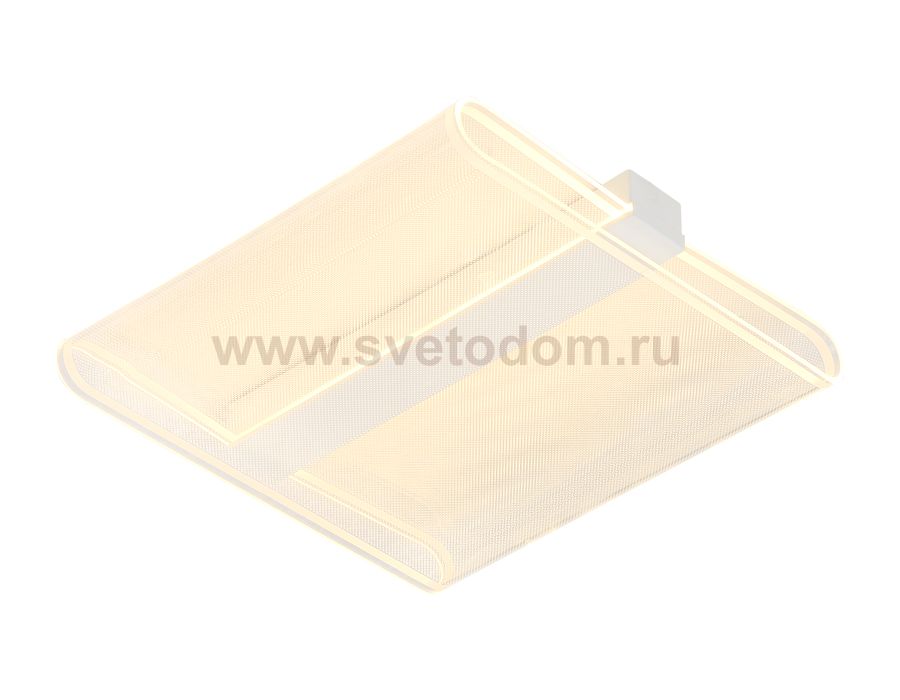 Люстра потолочная Ambrella FA625 WH белый 64W 500*500*80 (ПДУ РАДИО 2.4) ACRYLICA