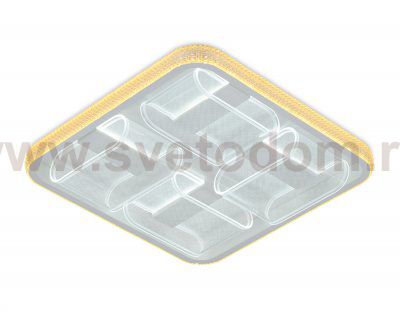 Люстра потолочная Ambrella FA627 WH белый 126W 500*500*110 (ПДУ РАДИО 2.4) ACRYLICA