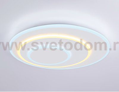 Настенно-потолочный светодиодный светильник с пультом Ambrella FA7707 FA