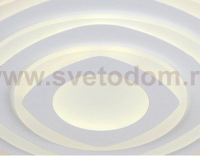Люстра потолочная Ambrella FA788 WH белый 92W D500*60 (ПДУ РАДИО 2.4) ACRYLICA