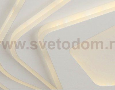 Люстра потолочная Ambrella FA814 WH белый 78W D500*80 (ПДУ РАДИО 2.4) ACRYLICA