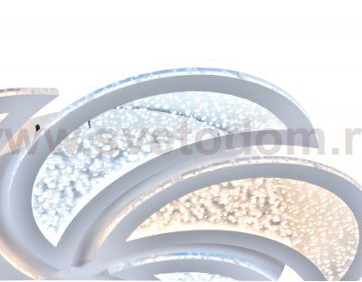 Люстра потолочная Ambrella FA856/6 WH белый 168W D500*50 (ПДУ РАДИО 2.4) ACRYLICA