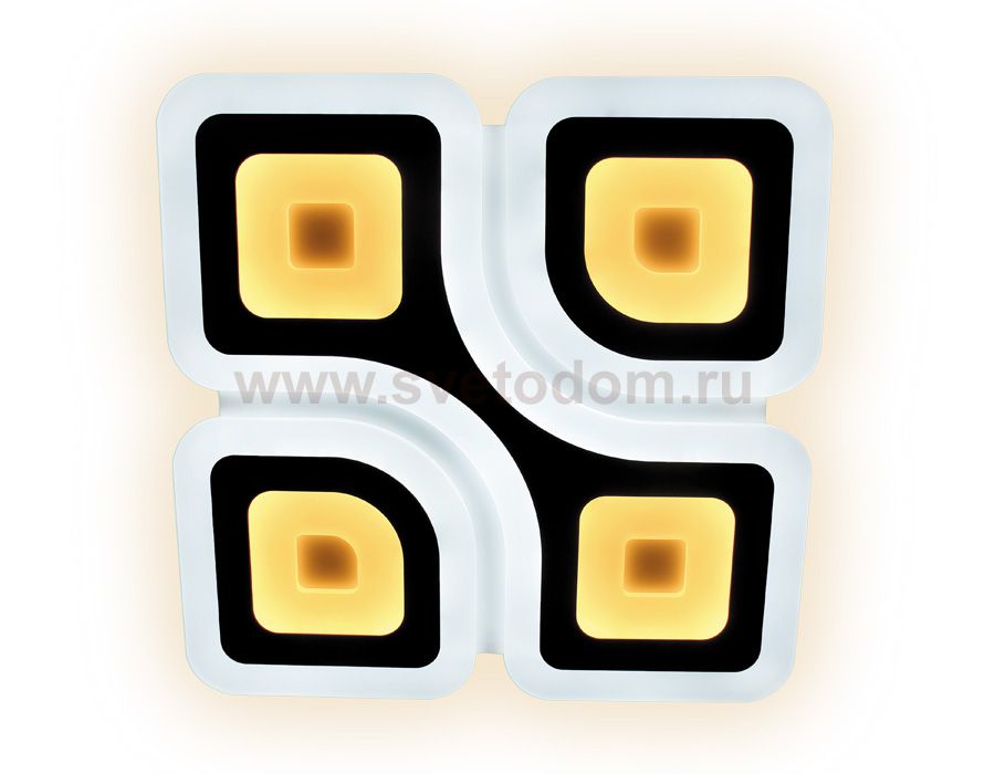 Люстра потолочная Ambrella FA89 WH 164W D500*500