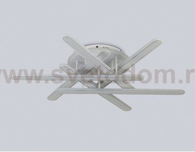 FA8907 WH/CH белый/хром 135W 3000K-6400K+RGB 800*770*160 (ПДУ РАДИО 2.4G)