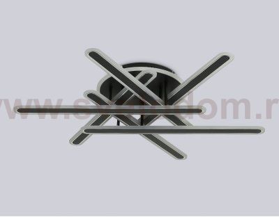 FA8908 BK/CH черный/хром 125W 3000-6400K+RGB 800*770*160 (ПДУ ИК)