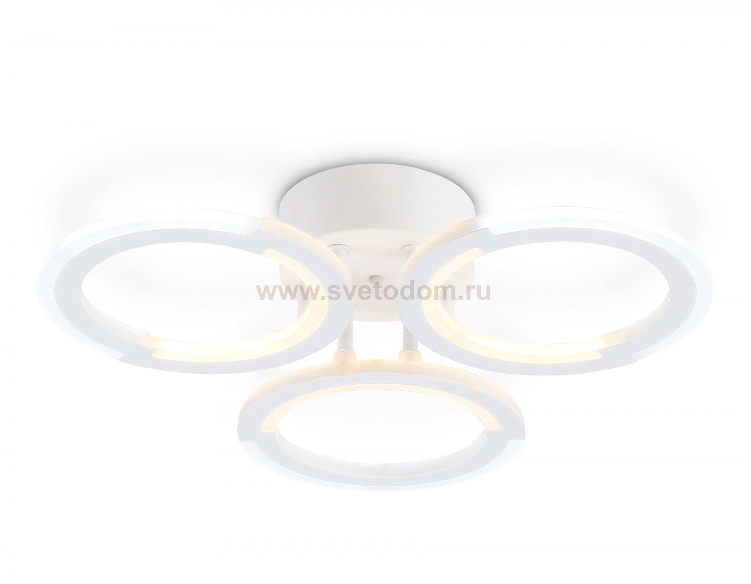 Светильник светодиодный потолочный Ambrella FA8942/3 WH белый 32W 3000-6000K D420*95 (ПДУ ИК)