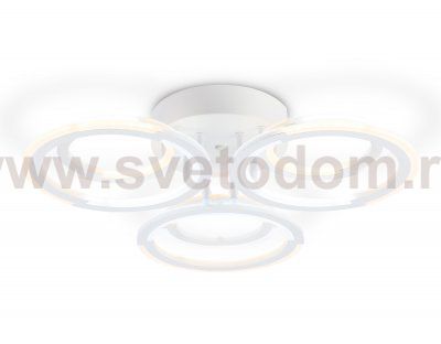 Светильник светодиодный потолочный Ambrella FA8943/3+3 WH белый 79W 3000-6000K D580*120 (ПДУ ИК)