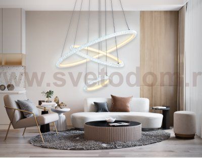 Подвесной светодиодный светильник с пультом Ambrella FA9561 FA