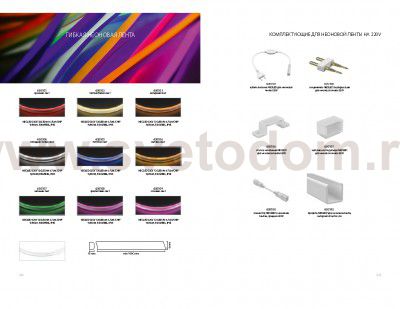 Лента цветного свечения Lightstar 430107 Neoled