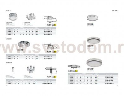 Светильник точечный встраиваемый диодный Lightstar 70312 Speccio