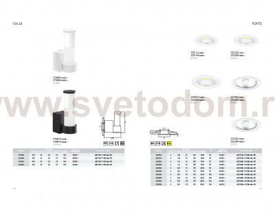 Светильник точечный накладной диодный Lightstar 373674 Calle