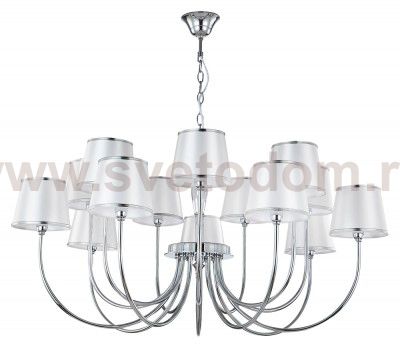Люстра Crystal Lux FAVOR SP7+7 CHROME (0570/314)