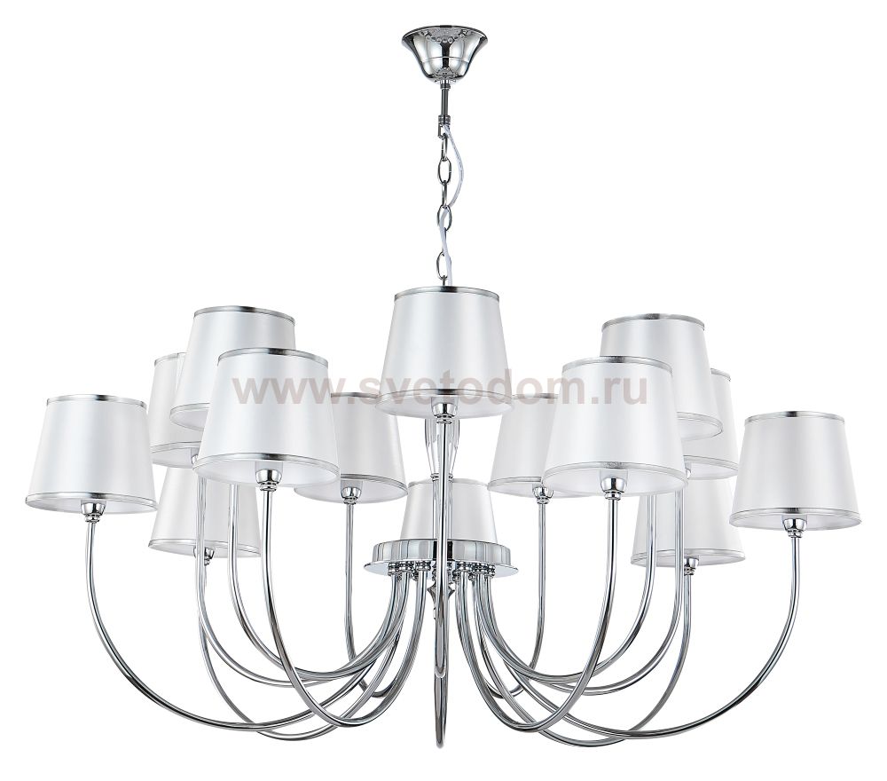 Люстра Crystal Lux FAVOR SP7+7 CHROME (0570/314)