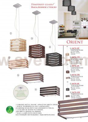 Светильник подвесной Favourite 1673-1P Orient