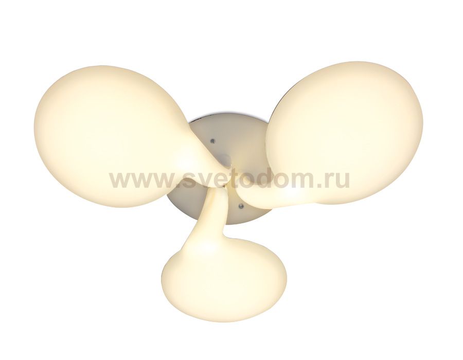 Люстра потолочная Ambrella FC22/3 WH 108W 720*720*150 (ПДУ РАДИО 2.4) COMFORT