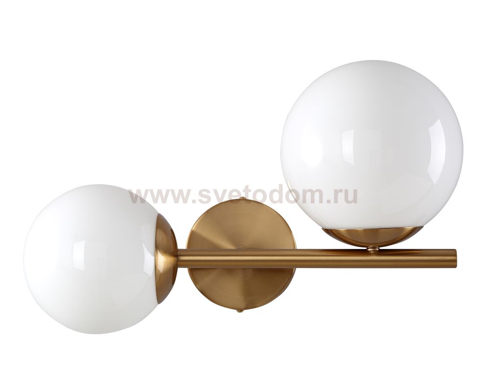 Светильник бра Crystal Lux FELIZ AP2 BRONZE/WHITE (0610/402)