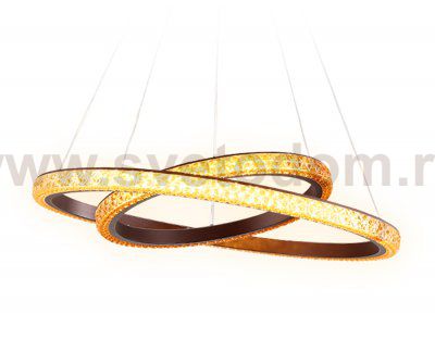 Люстра подвесная Ambrella FF11 CF/BR кофе/коричневый 108W D600*1700 ORBITAL