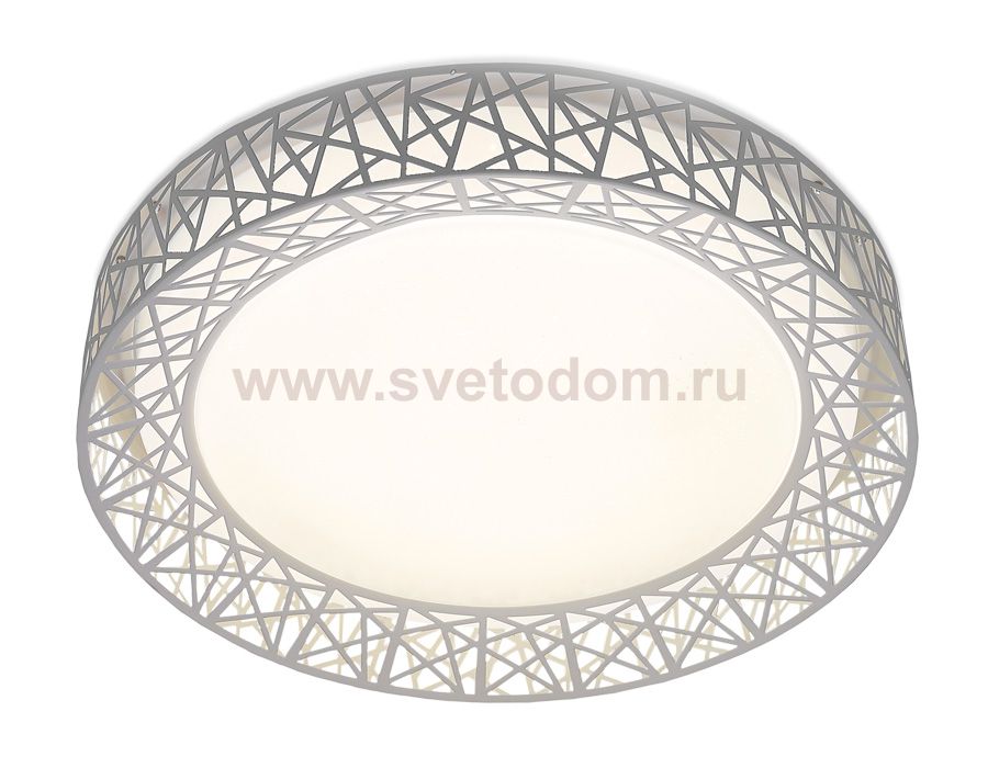 Люстра потолочная Ambrella FF122 WH белый 72W D500*95 (ПДУ ИК) ORBITAL