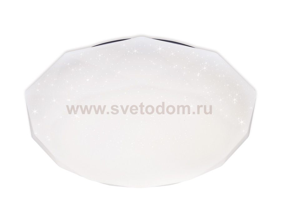 Люстра потолочная Ambrella FF17 WH белый 48W 400*400*75 (ПДУ ИК) ORBITAL