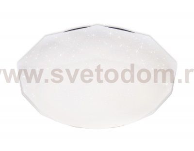 Люстра потолочная Ambrella FF17 WH белый 48W 400*400*75 (ПДУ ИК) ORBITAL